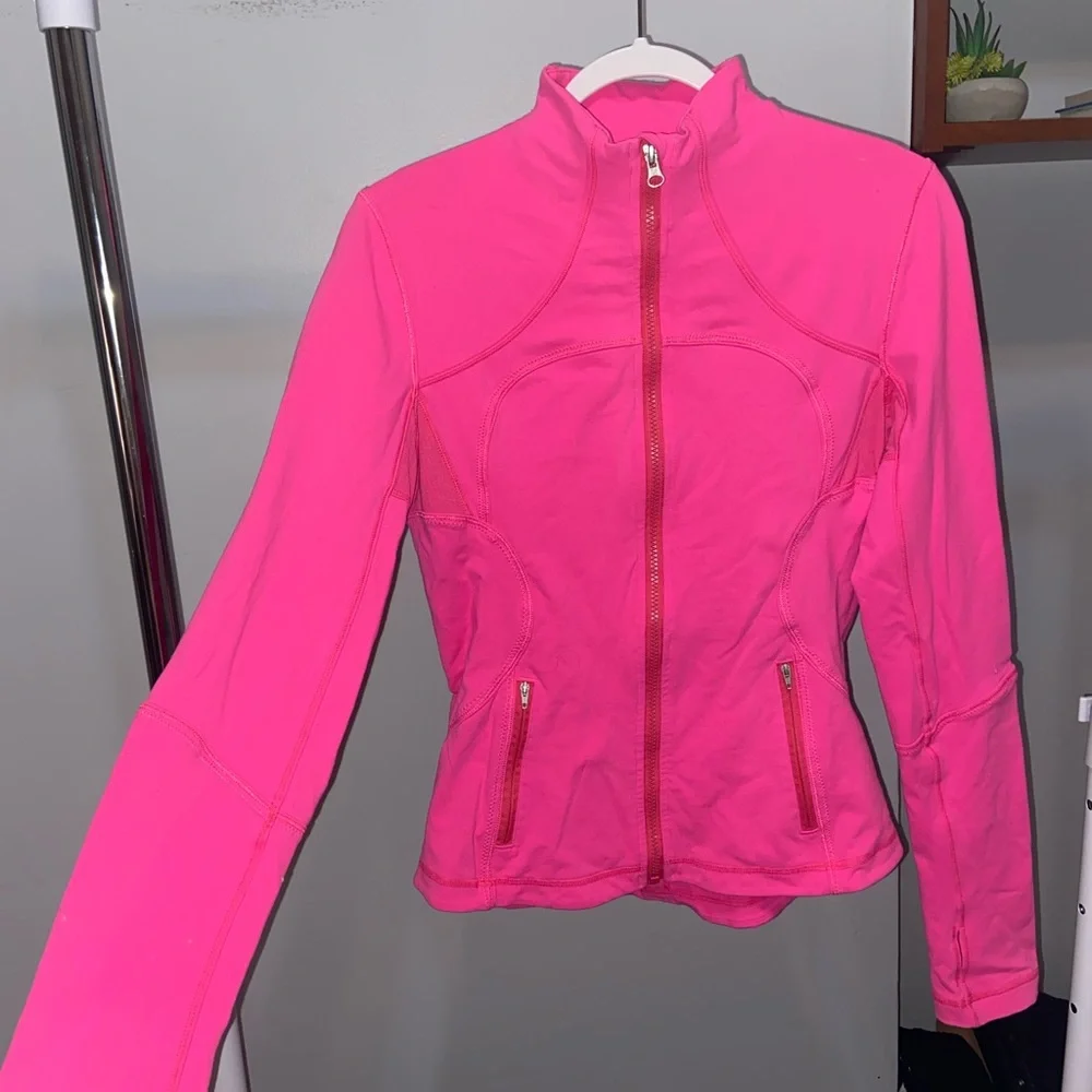 lululemon athletica | Tops | Lululemon Define Jacket Luon In Hot